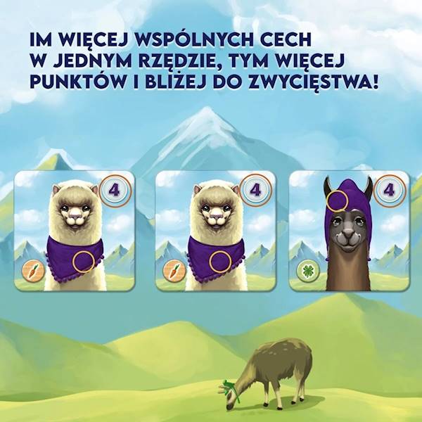 6009 Gra rodzinna Lamy i Alpaki karciana Trefl