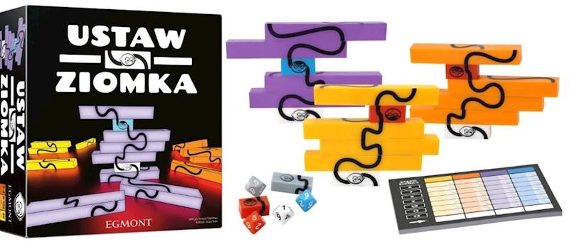 0806 Egmont Gra Zręcznościowa Ustaw Ziomka