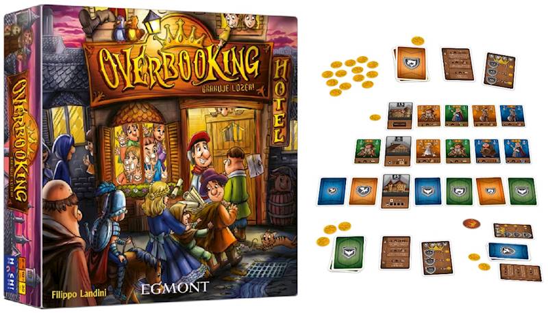 0455 Egmont Gra Planszowa Overbooking Brakuje Łóżek