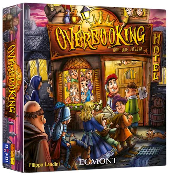 0455 Egmont Gra Planszowa Overbooking Brakuje Łóżek