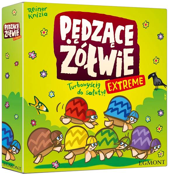 0387 Egmont Gra Planszowa Pędzące Żółwie Extreme