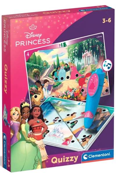 16673 Clementoni Interaktywny Quiz Księżniczki Disney Princess 