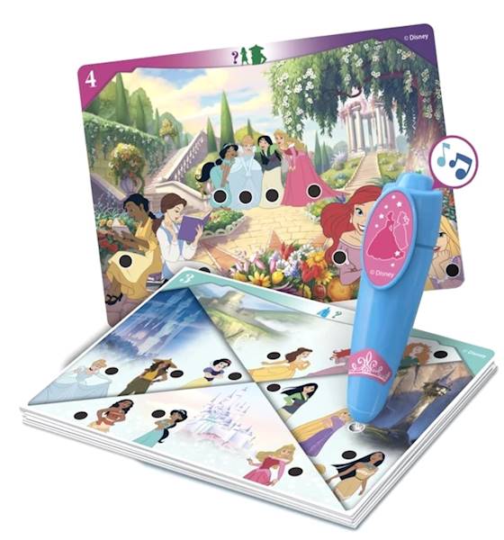 16673 Clementoni Interaktywny Quiz Księżniczki Disney Princess 