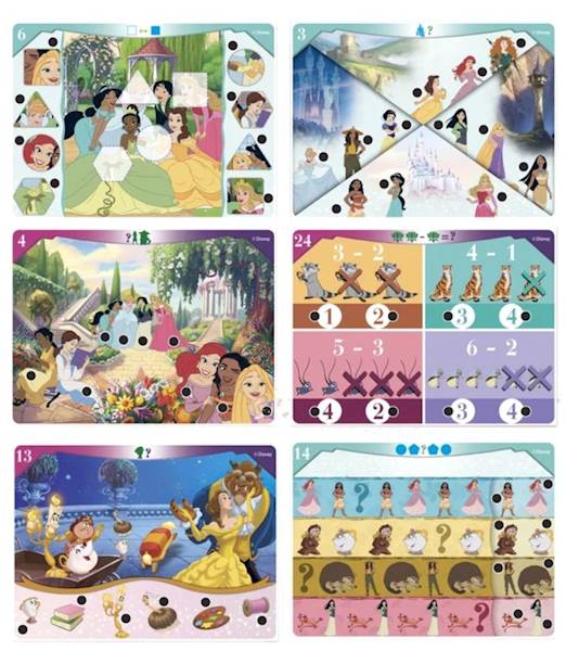 16673 Clementoni Interaktywny Quiz Księżniczki Disney Princess 