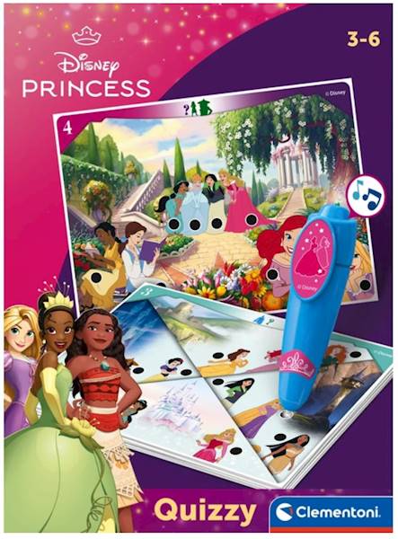 16673 Clementoni Interaktywny Quiz Księżniczki Disney Princess 