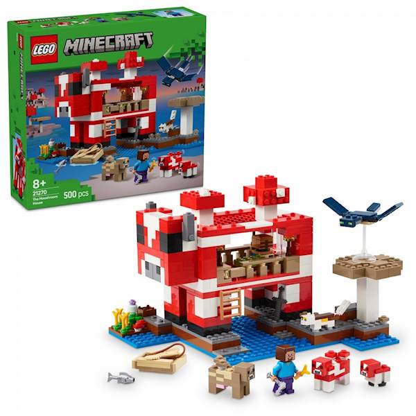 21270 LEGO KLOCKI MINECRAFT DOM GRZYBOWEJ KROWY