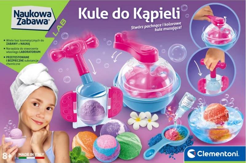 50397 Zestaw Clementoni Kule do kąpieli Naukowa zabawa