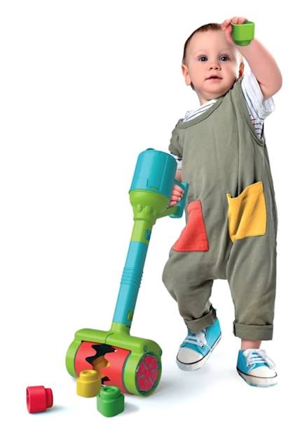 17975 Sorter z Miękkimi Klockami Odkurzacz Sensoryczny Clementoni