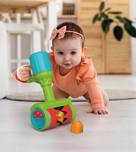 17975 Sorter z Miękkimi Klockami Odkurzacz Sensoryczny Clementoni