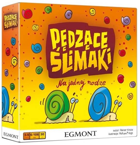 6396 Egmont Gra Planszowa Pędzące Ślimaki