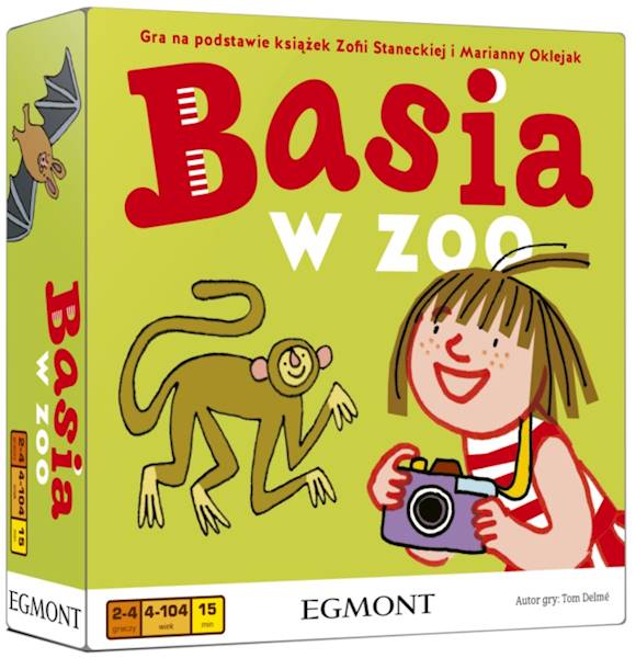 0080 Egmont Gra Planszowa Basia w Zoo