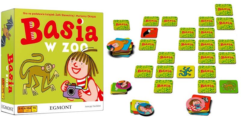 0080 Egmont Gra Planszowa Basia w Zoo