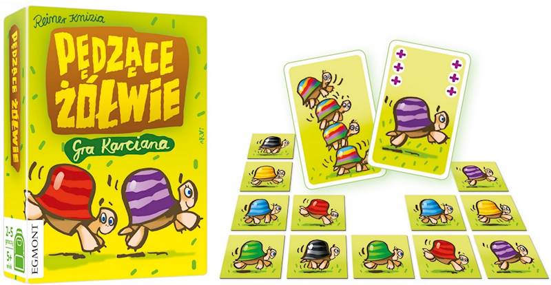 0126 Egmont Gra Karciana Pędzące Żółwie 