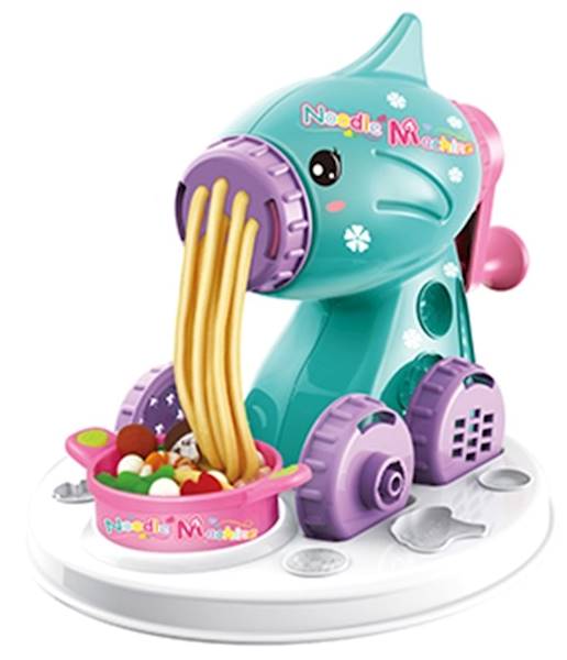 6722 Masa Plastyczna Maszynka Wyciskarka do Makaronu Zestaw TUBY