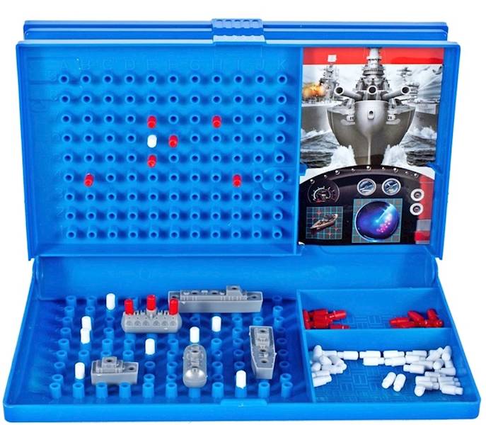 5697 Gra planszowa Bitwa Morska Statki Okręty Strategiczna gra rodzinna