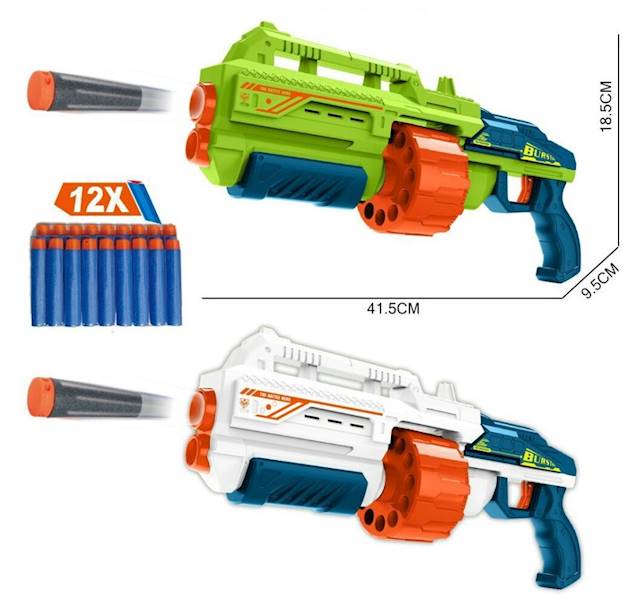 4601 Pistolet Karabin na Strzałki Piankowe Wyrzutnia Broń Zabawka
