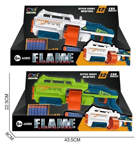 4601 Pistolet Karabin na Strzałki Piankowe Wyrzutnia Broń Zabawka