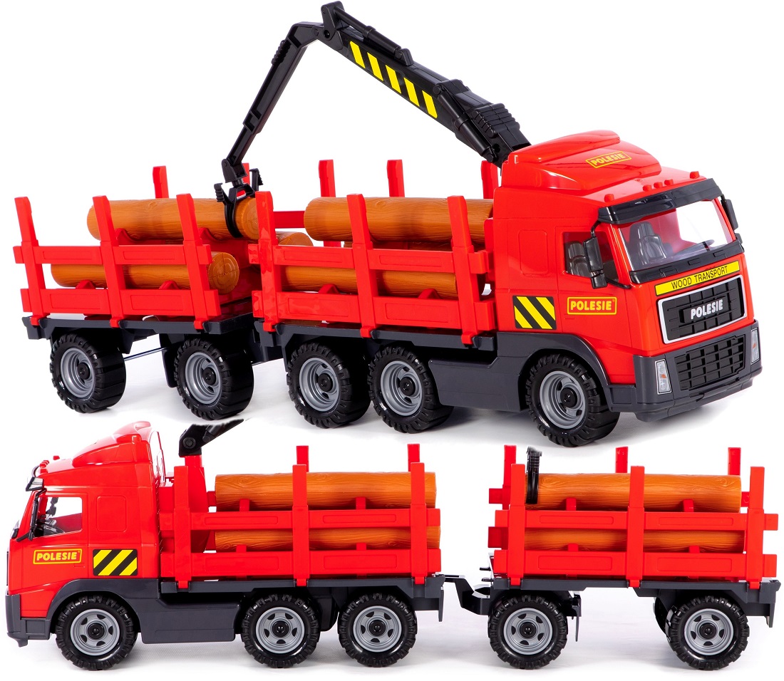 77cm Wielki Tir Dźwig Przyczepa z drewnem Transporter do przewozu dłużycy