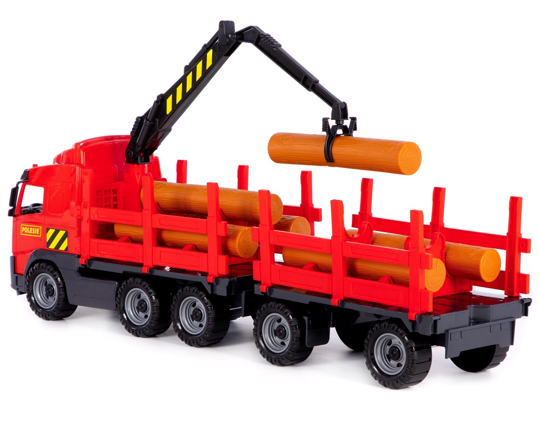 77cm Wielki Tir Dźwig Przyczepa z drewnem Transporter do przewozu dłużycy