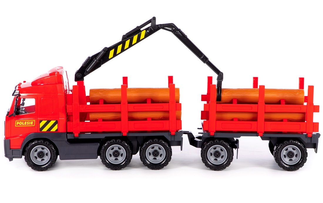 77cm Wielki Tir Dźwig Przyczepa z drewnem Transporter do przewozu dłużycy