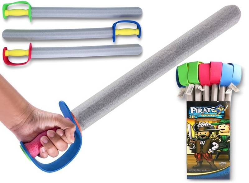 0319 Piankowy miecz dla dzieci 73 cm miękki bezpieczny miecz piracki