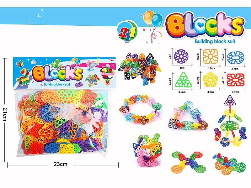 9944 Klocki konstrukcyjne Zestaw kreatywny 3D Kolorowe klocki edukacyjne 