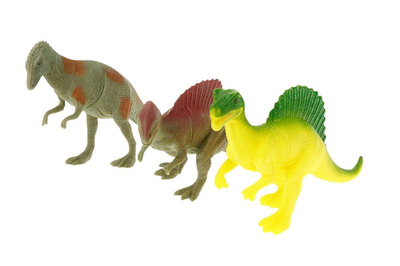 8045 Duży Zestaw Dinozaurów Figurki 6 szt. Zabawki Dla Dzieci Dinozaury