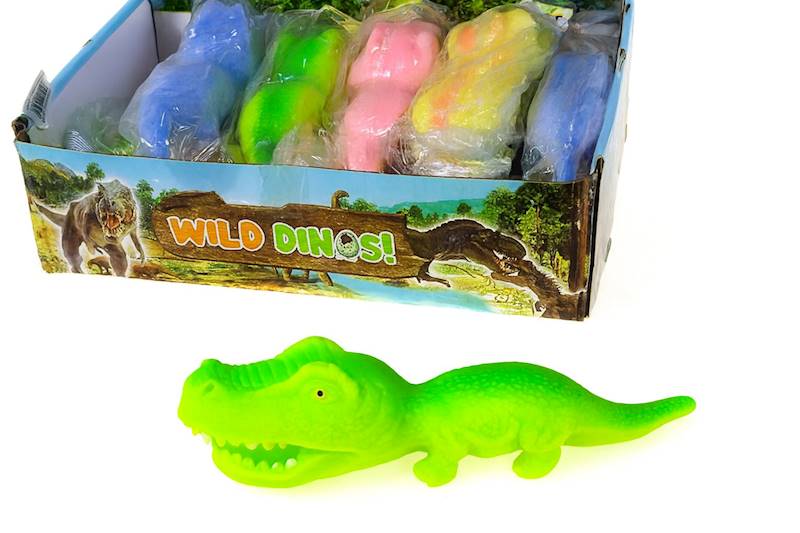 2934 Dinozaur Gniotek Ściskany Krokodyl Antystresowa Zabawka Dla Dzieci 