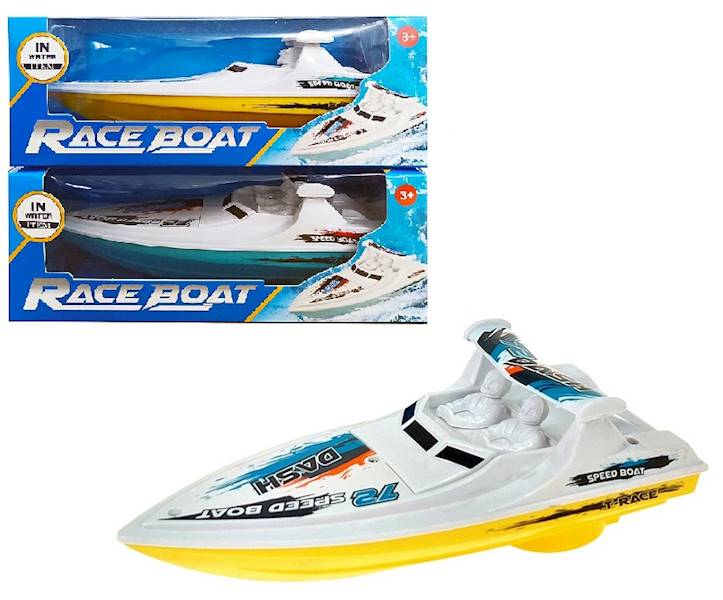 9685 Motorówka na Baterie dla Dzieci Łódka Pływająca po Wodzie Zabawka Wodna