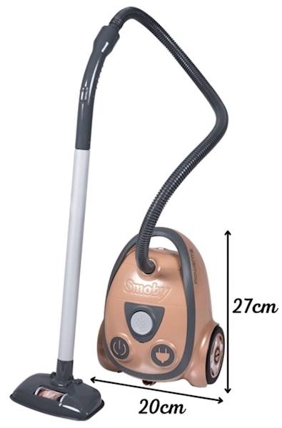 2223 Smoby Odkurzacz dla dzieci ROWENTA z Dźwiękiem Zestaw do sprzątania