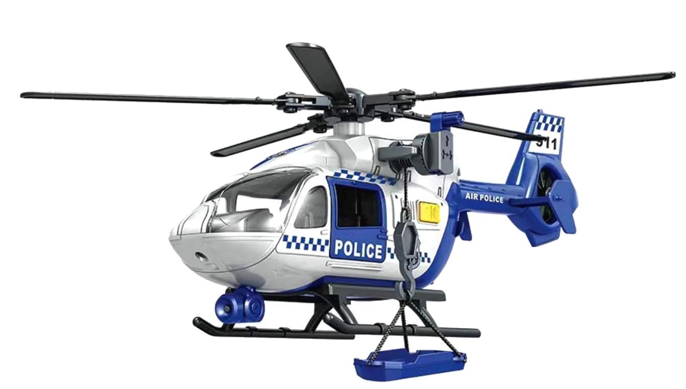 0502 Helikopter policyjny AIR POLICE dla dzieci światło dźwięk Zabawka