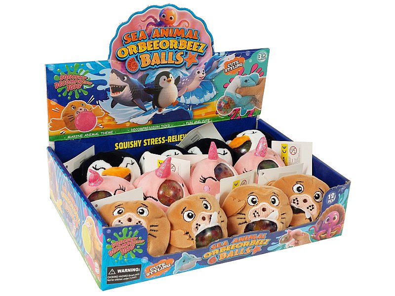 9363 Gniotek antystresowy pluszak z kulkami Antystres dla dzieci i dorosłych