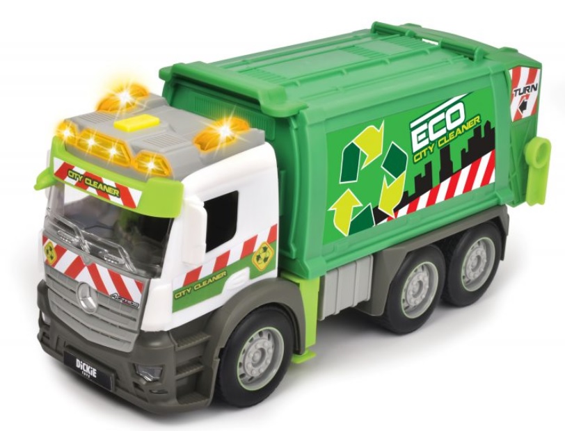 6152 DICKIE TOYS CITY ŚMIECIARKA ŚWIATŁO DŹWIĘK