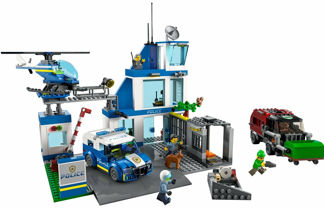 60316 KLOCKI LEGO CITY POSTERUNEK POLICJI 