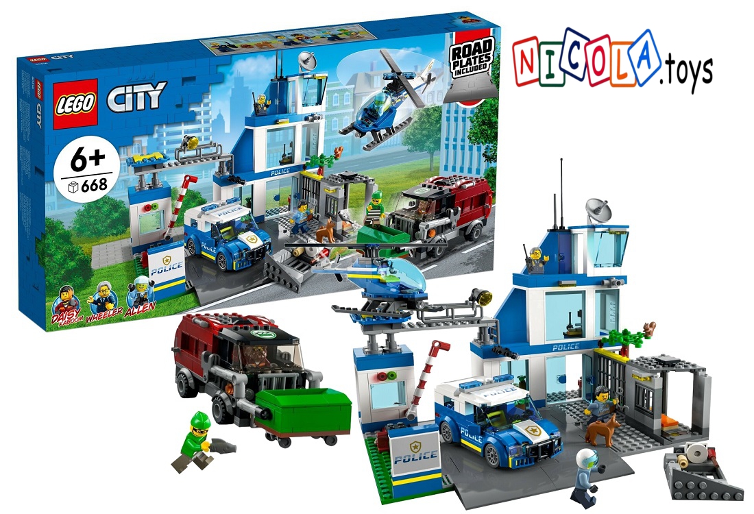 60316 KLOCKI LEGO CITY POSTERUNEK POLICJI 