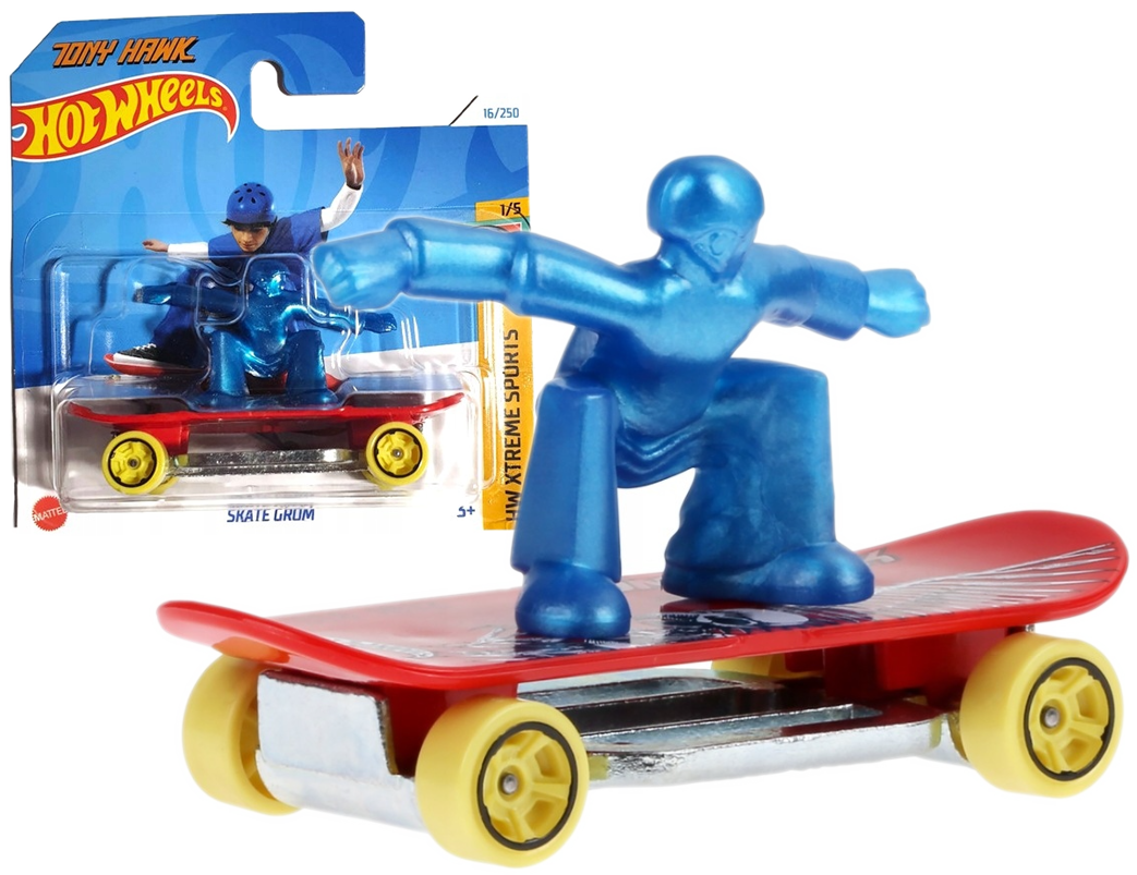 0227 METALOWY SAMOCHODZIK HOT WHEELS SKATE GROM XTREME SPORTS 16/250
