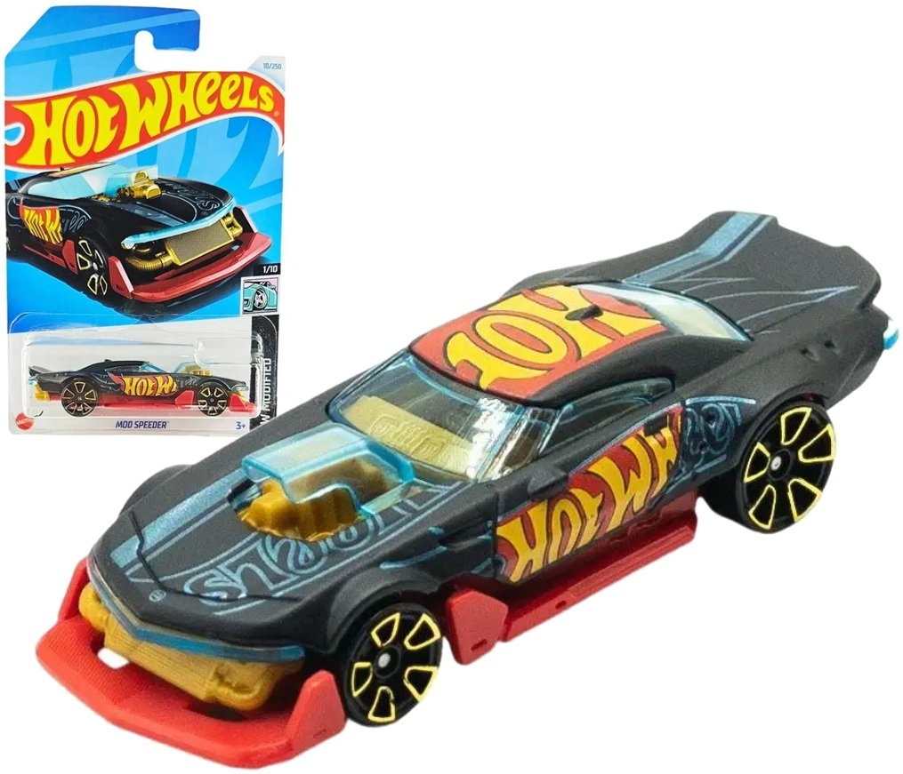 0227 METALOWY SAMOCHODZIK HOT WHEELS MOD SPEEDER HW MODIFIED 10/250