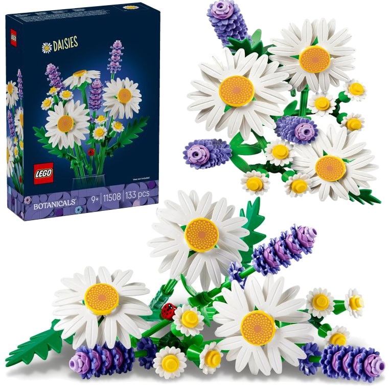 11508  Klocki Lego Botanicals Stokrotki Kwiatki  133 elementów