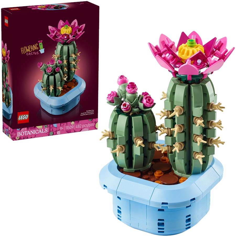 11509  Klocki Lego Botanicals Kwitnący kaktus 482 elementy