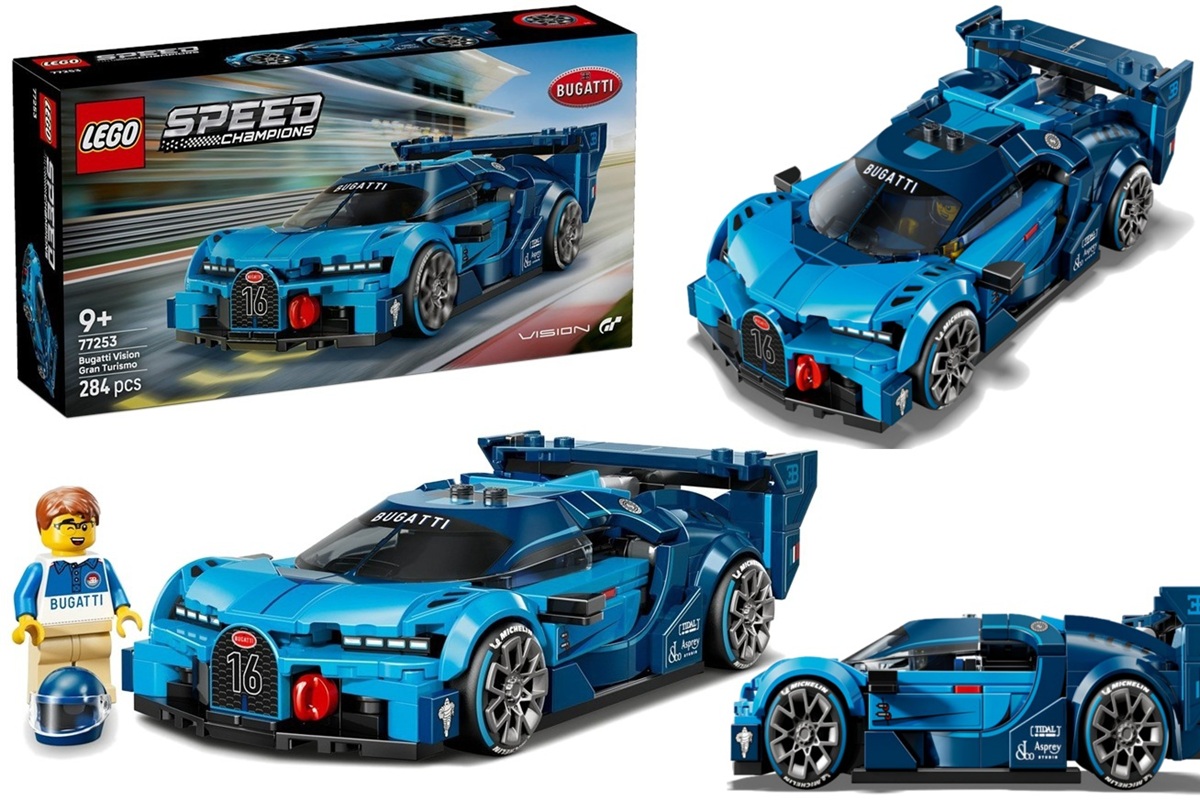77253 Klocki Lego Speed samochód sportowy Bugatti Vision GT 284 elementy 