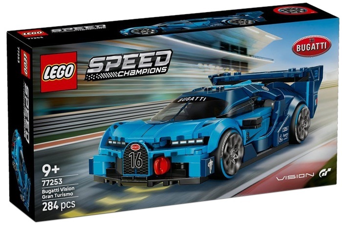 77253 Klocki Lego Speed samochód sportowy Bugatti Vision GT 284 elementy 