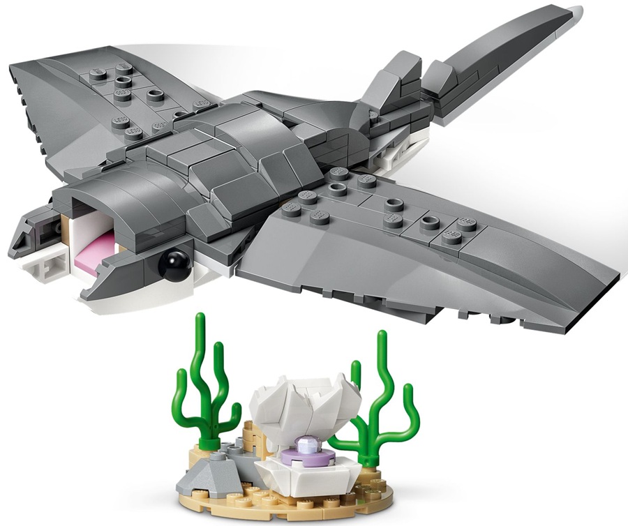 31381 Klocki Lego Creator Groźny rekin i skrzynia ze skarbem 379 elementów 