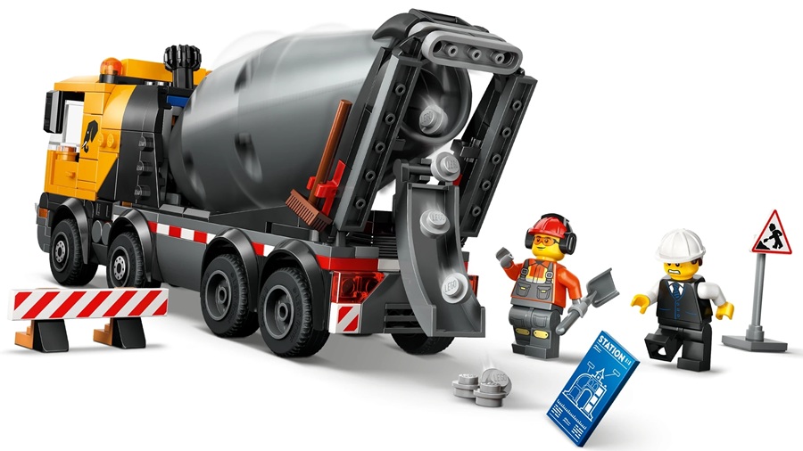 60478  Klocki Lego City Betoniarka pojazd budowlany 371 elementów