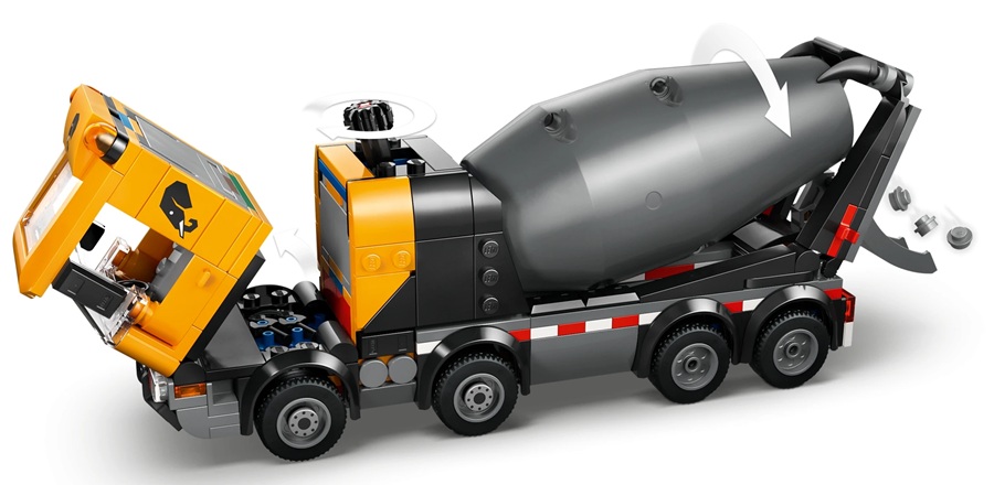 60478  Klocki Lego City Betoniarka pojazd budowlany 371 elementów