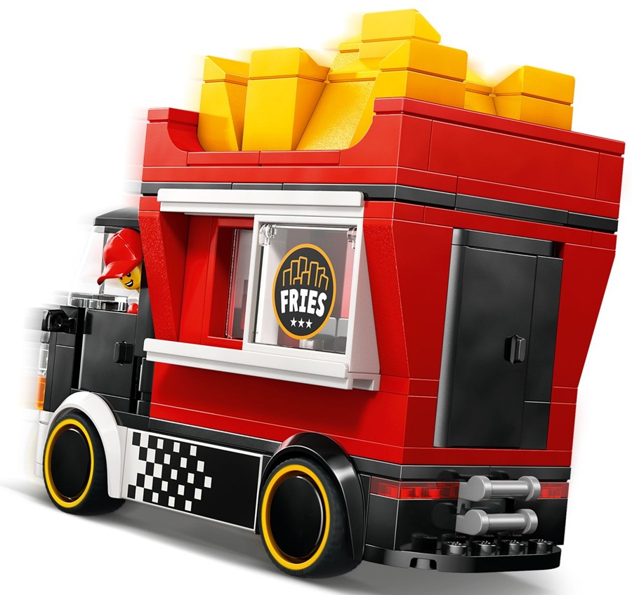 60488  Klocki Lego City Food truck z frytkami 216 elementów