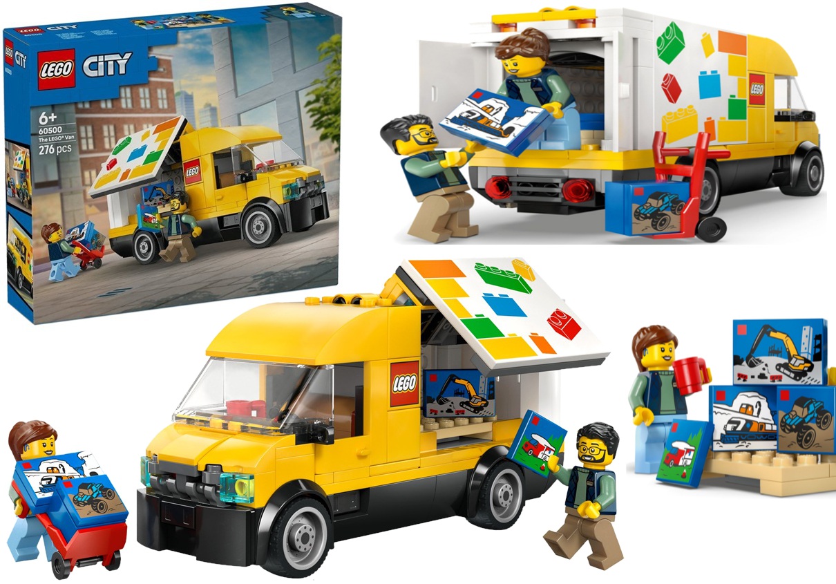 60500 Klocki Lego City Furgonetka LEGO  276 elementów 