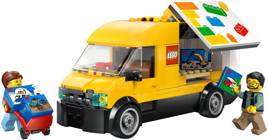 60500 Klocki Lego City Furgonetka LEGO  276 elementów 