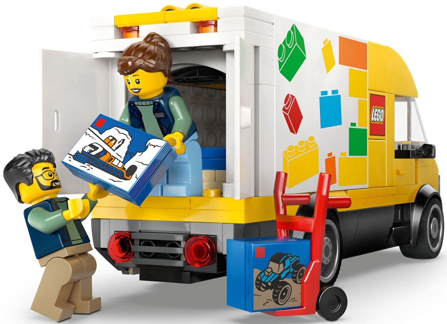 60500 Klocki Lego City Furgonetka LEGO  276 elementów 