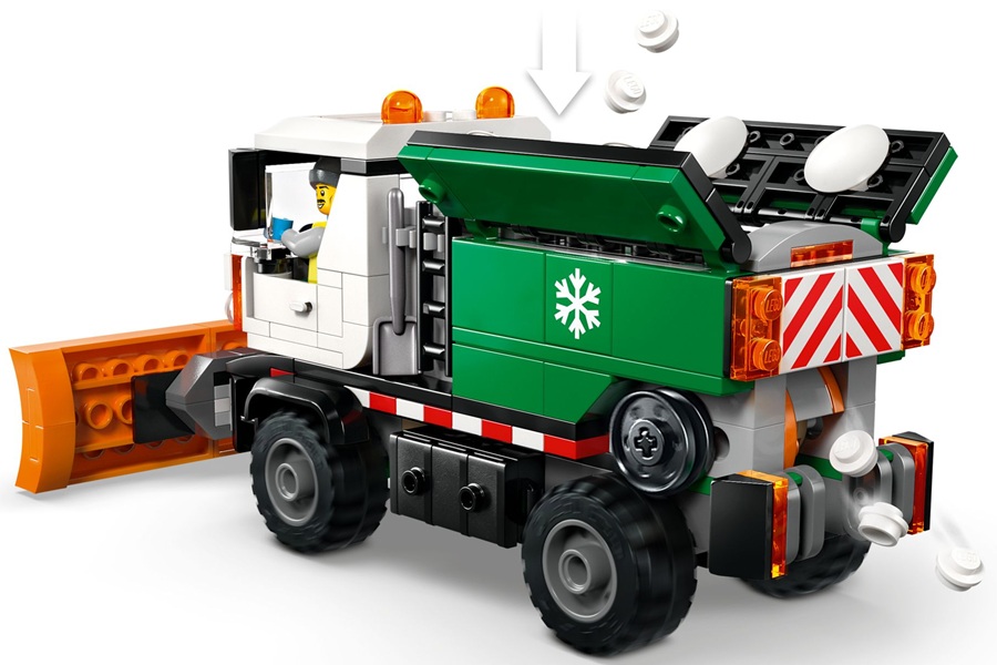60490 Klocki Lego City Pług śnieżny 263 elementy 