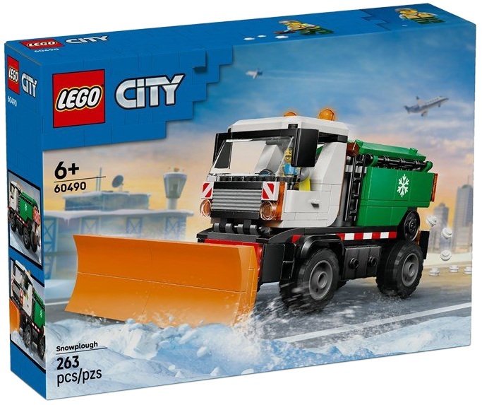 60490 Klocki Lego City Pług śnieżny 263 elementy 